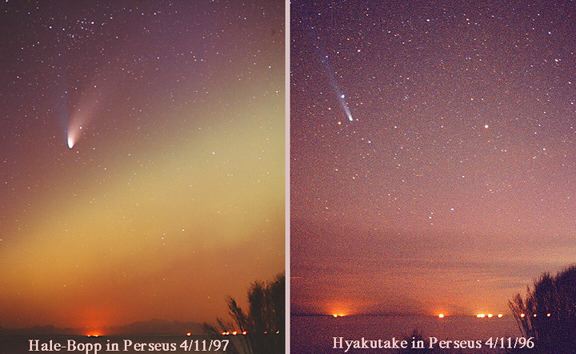 Image result for hyakutake in the constellation perseus